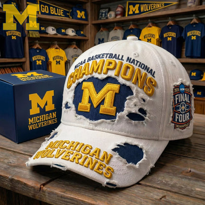 Michigan Wolverines Basketball 2026 National Champions Cap