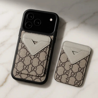 Luxe Louis Vuitton Leather Case For iPhone 12-17