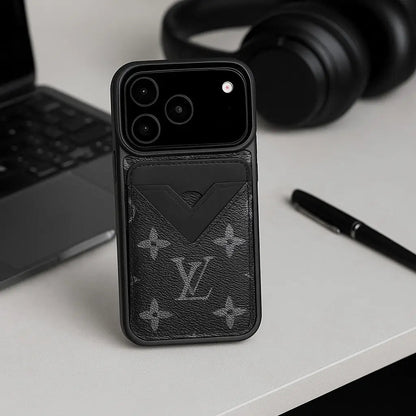 Luxe Louis Vuitton Leather Case For iPhone 12-17