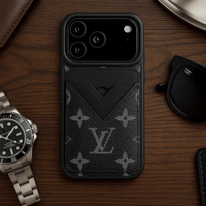 Luxe Louis Vuitton Leather Case For iPhone 12-17