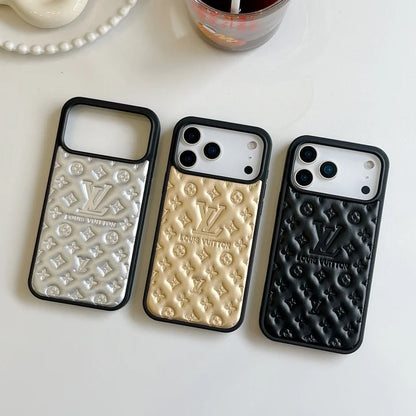 Luxury Louis V Phone Case For iPhone 17/ 16 / 15 / 14