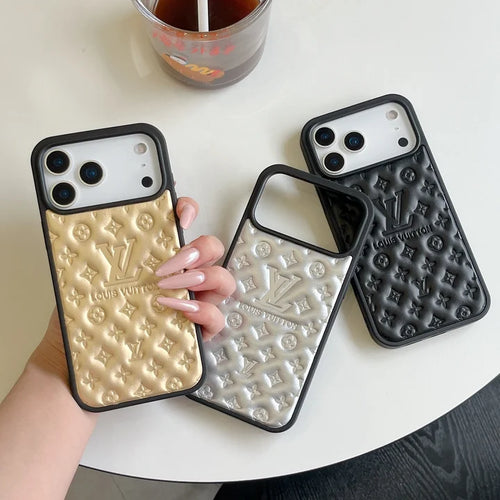 Luxury Louis V Phone Case For iPhone 17/ 16 / 15 / 14