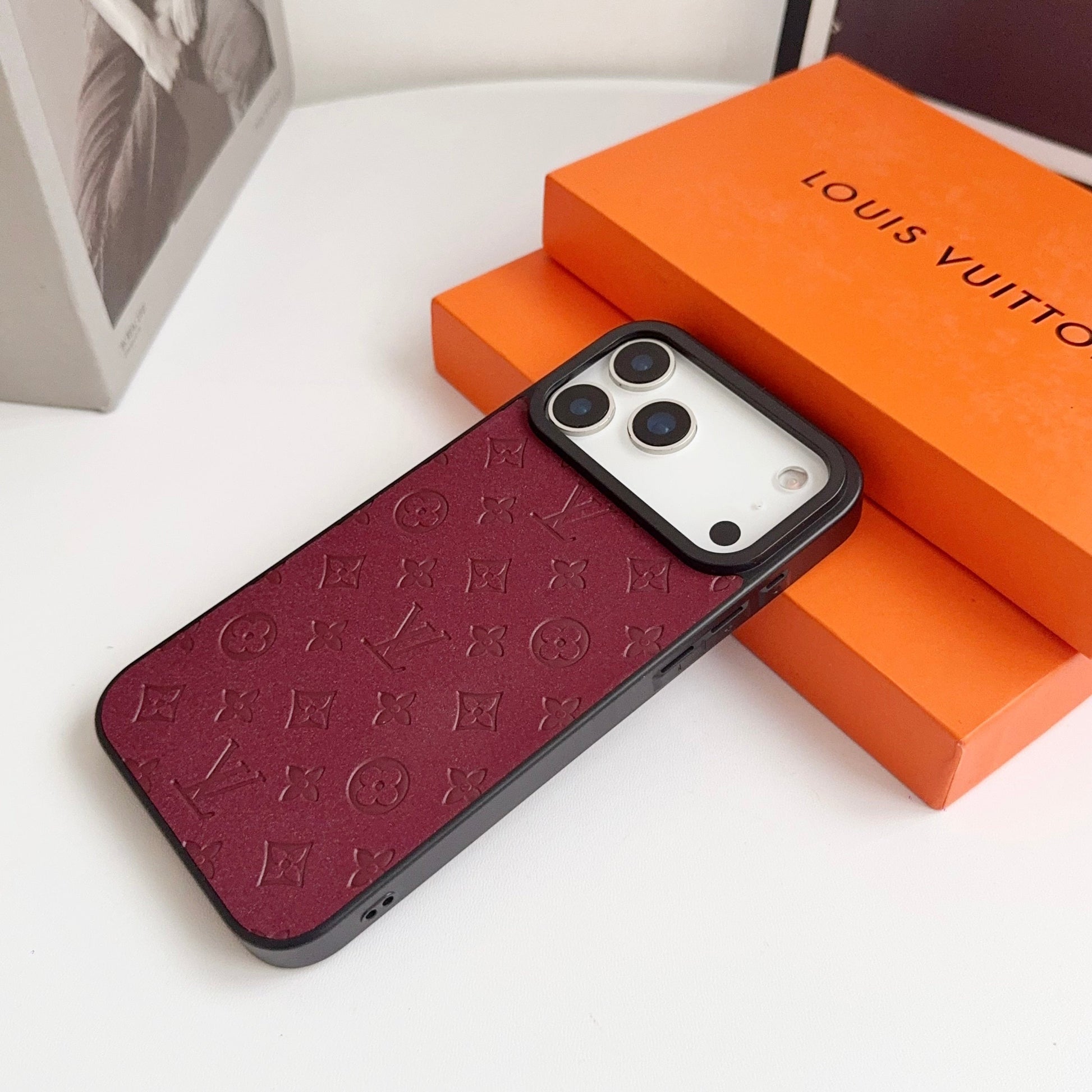 Luxury Leather Phone Case For iPhone 12-17