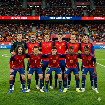 Spain 2026 World Cup Custom Jersey