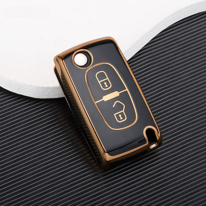 Case for Citroën (2 Buttons) Xsara, Picasso C3, C5, C6, C8, C4 Aircross