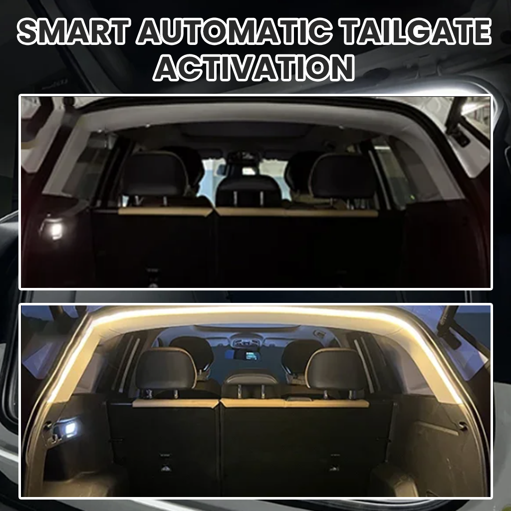 Universal 12V Car Trunk LED Light Strip – Waterproof Automatic Lighting