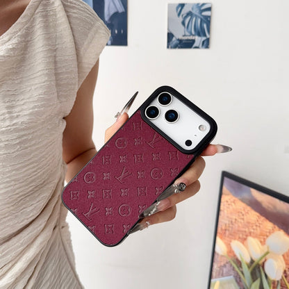 Luxury Leather Phone Case For iPhone 12-17