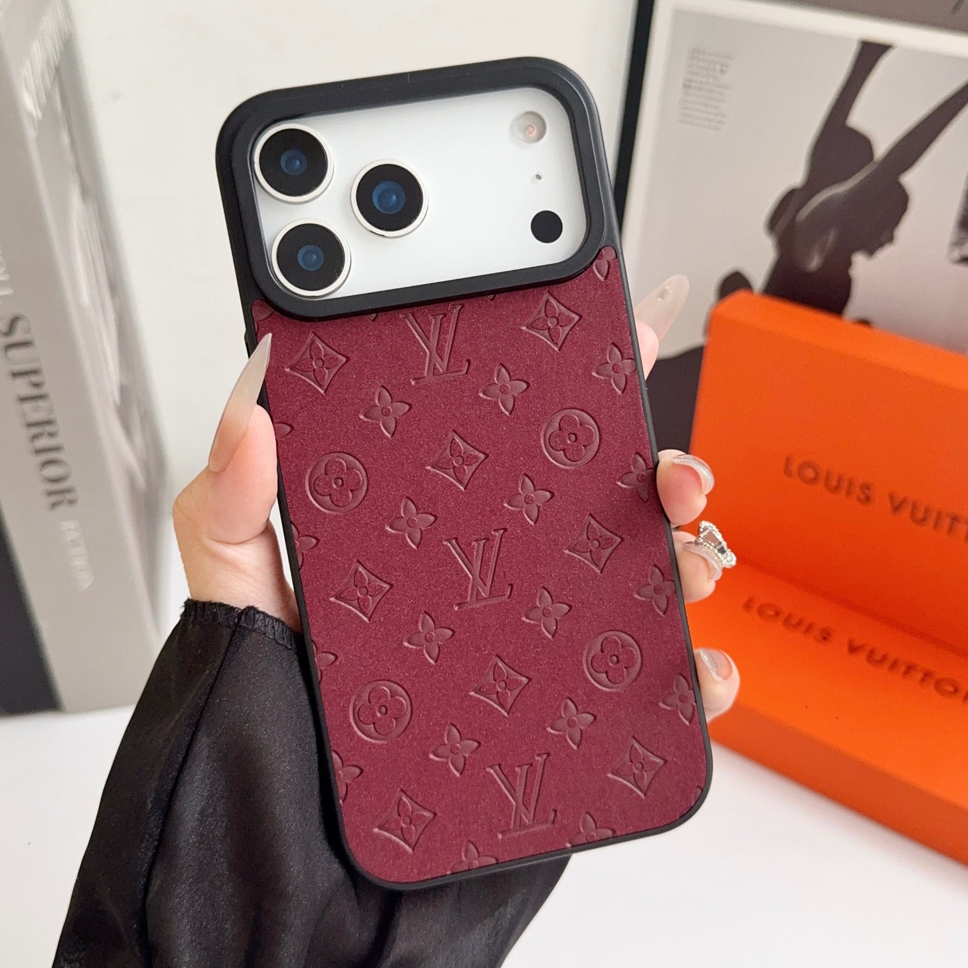 Luxury Leather Phone Case For iPhone 12-17