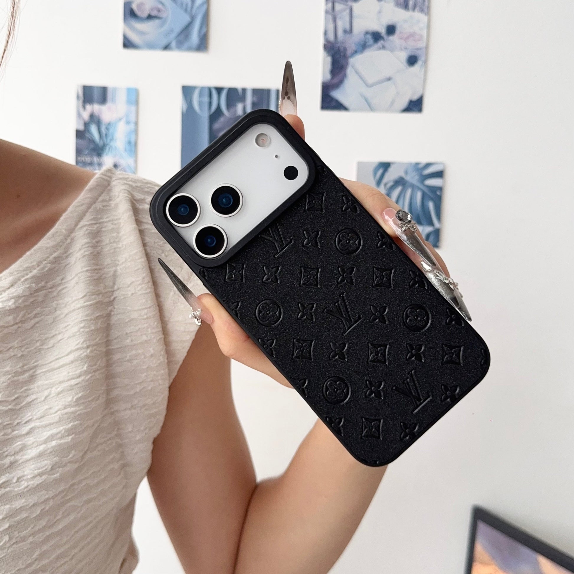 Luxury Leather Phone Case For iPhone 12-17