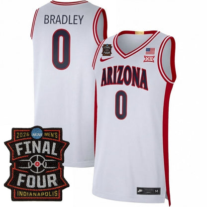 Arizona Wildcats Men's Basketball 25/26 All Stitched Jersey - Final Four Patch