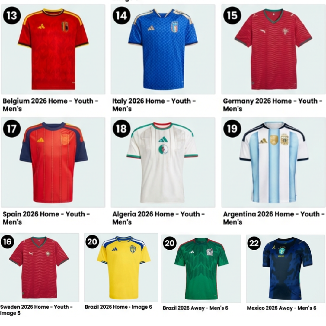 2026 Custom Football Jersey