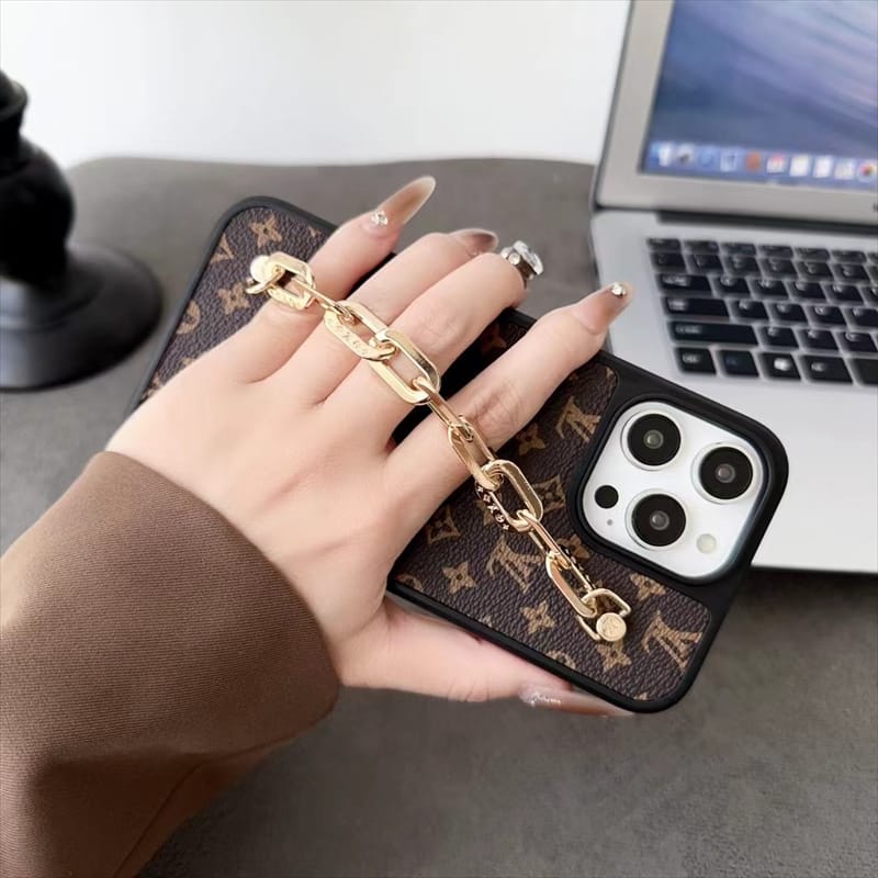 Monogram Lv Stylish Protective Case for iPhone 13-17
