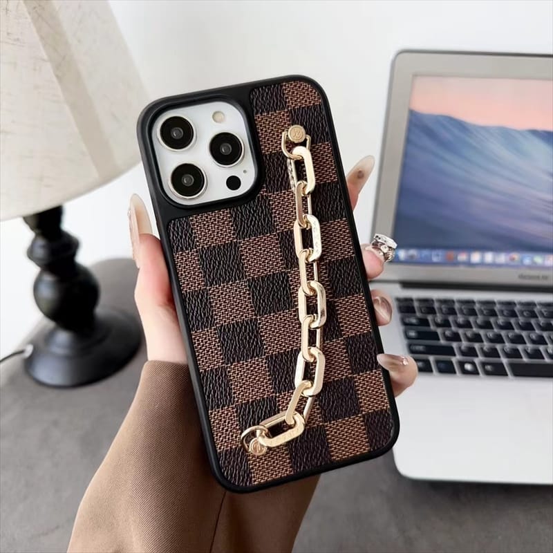 Monogram Lv Stylish Protective Case for iPhone 13-17