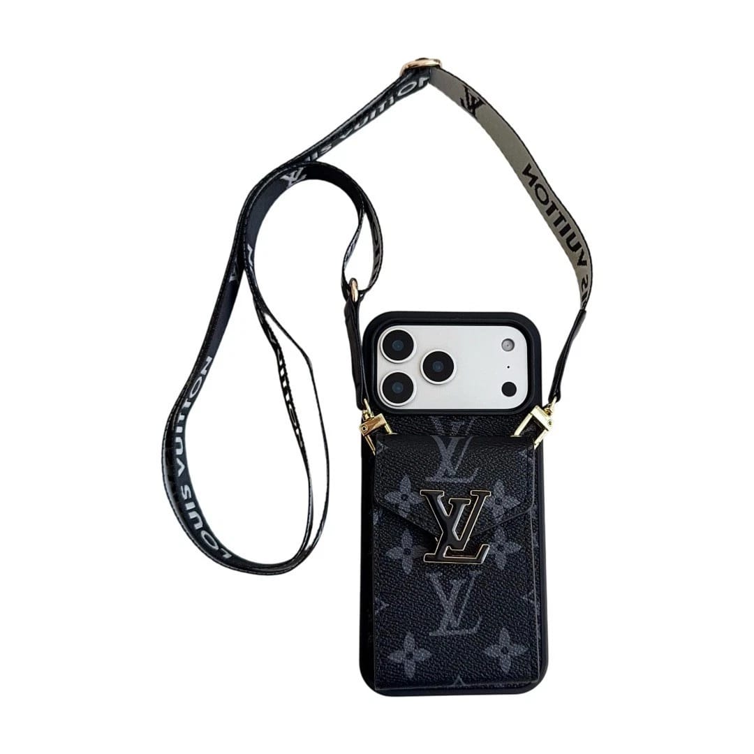 Leather Wallet Card Holder Phone Case For iPhone 12-17 Series