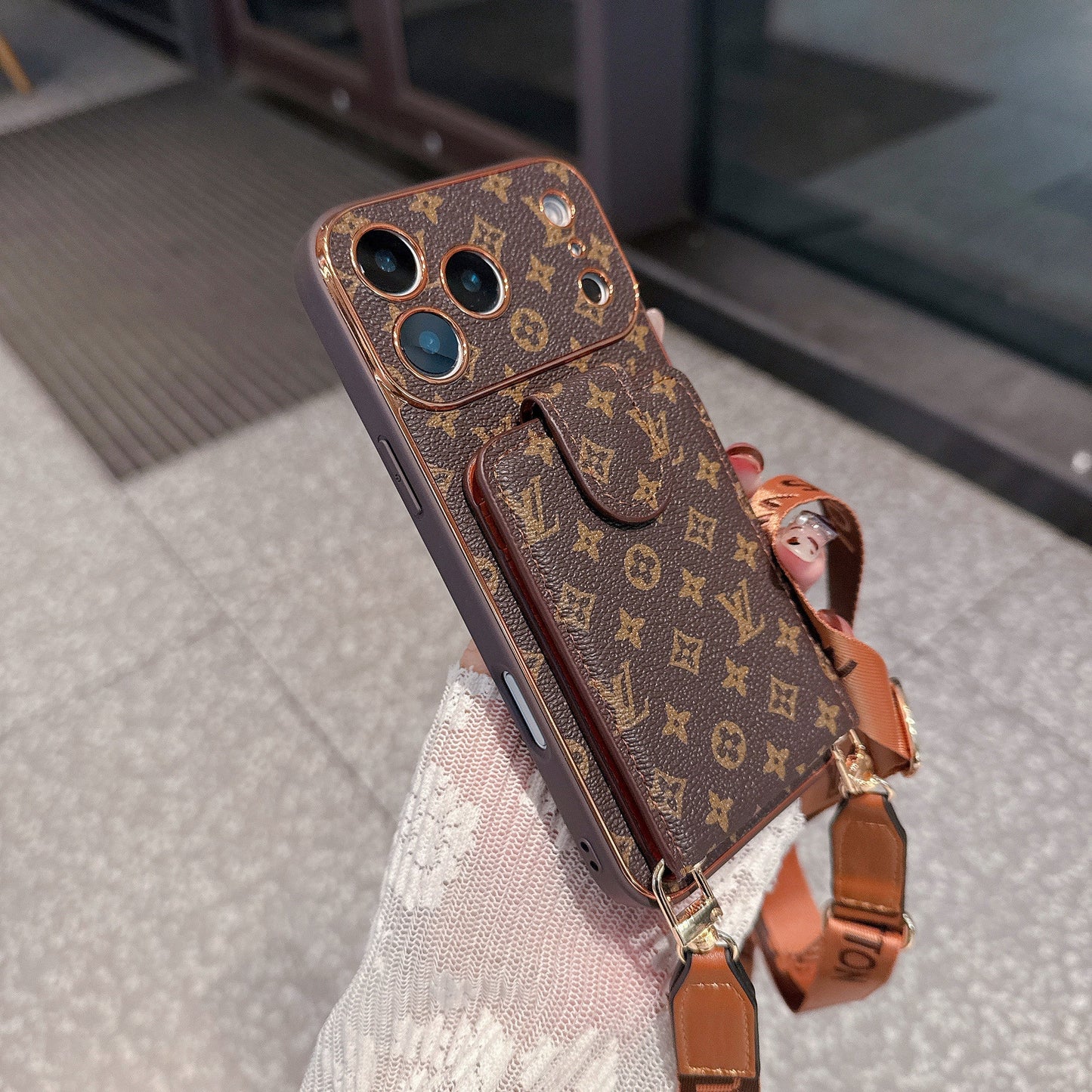 The Havana Crossbody iPhone Wallet Case