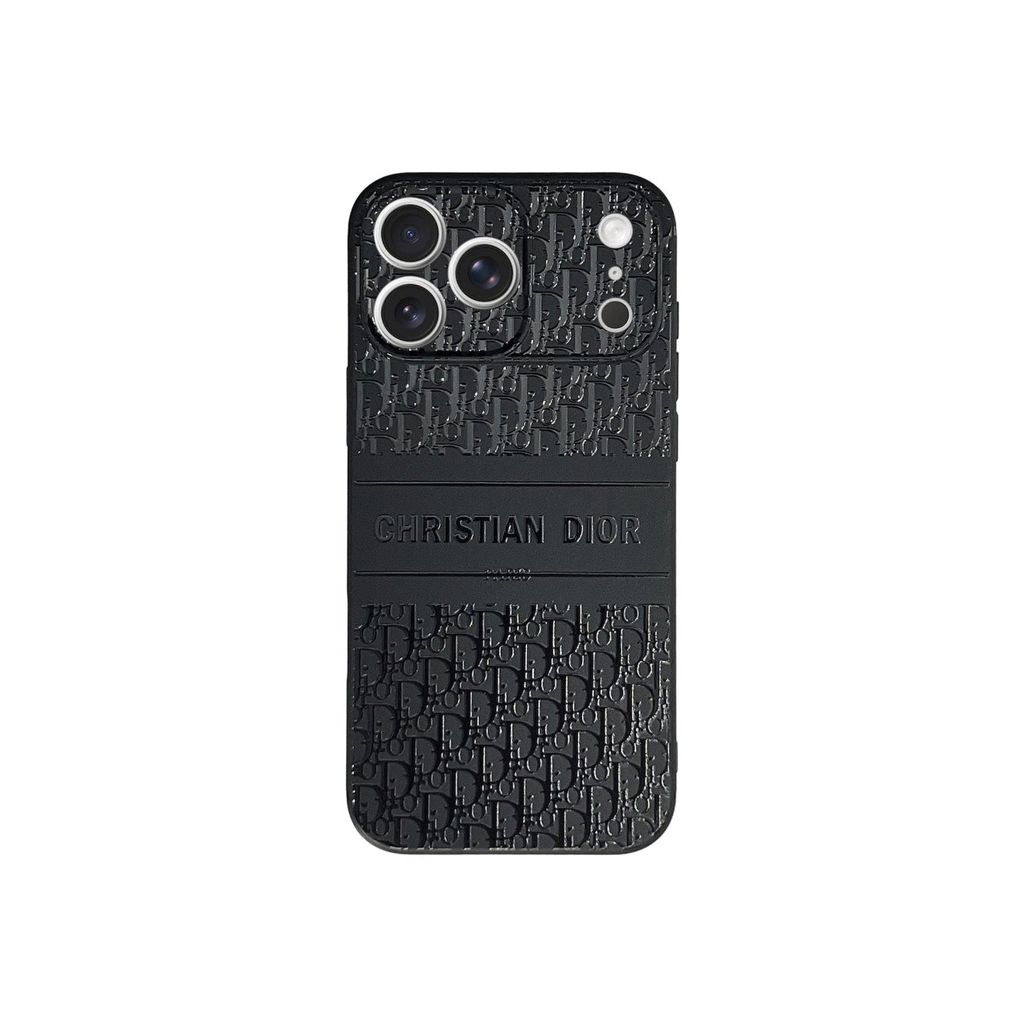 Premium Black Phone Case For iPhone 12-17