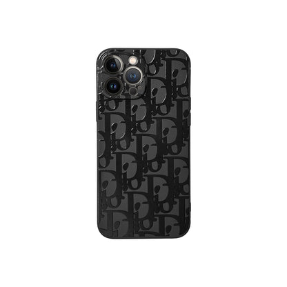 Premium Black Phone Case For iPhone 12-17