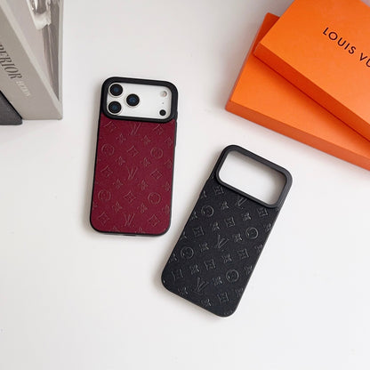 Luxury Leather Phone Case For iPhone 12-17